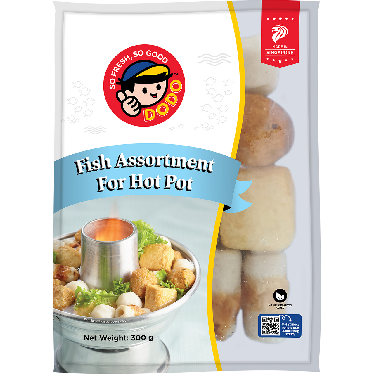 DODO Hot Pot Mix mraž. 300 g