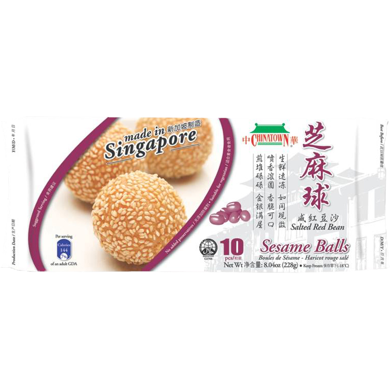 Sezamové koule červené fazole mraž. 228 g