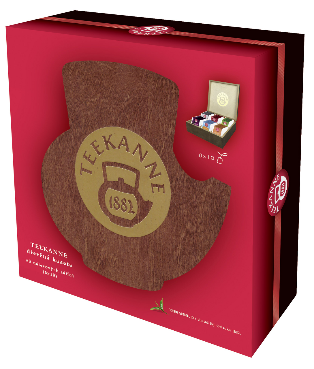 TEEKANNE Dřevěná kazeta 119 g