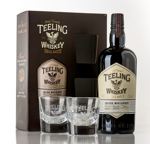 Teeling Small Batch 46 % 700 ml + sklo 2 ks