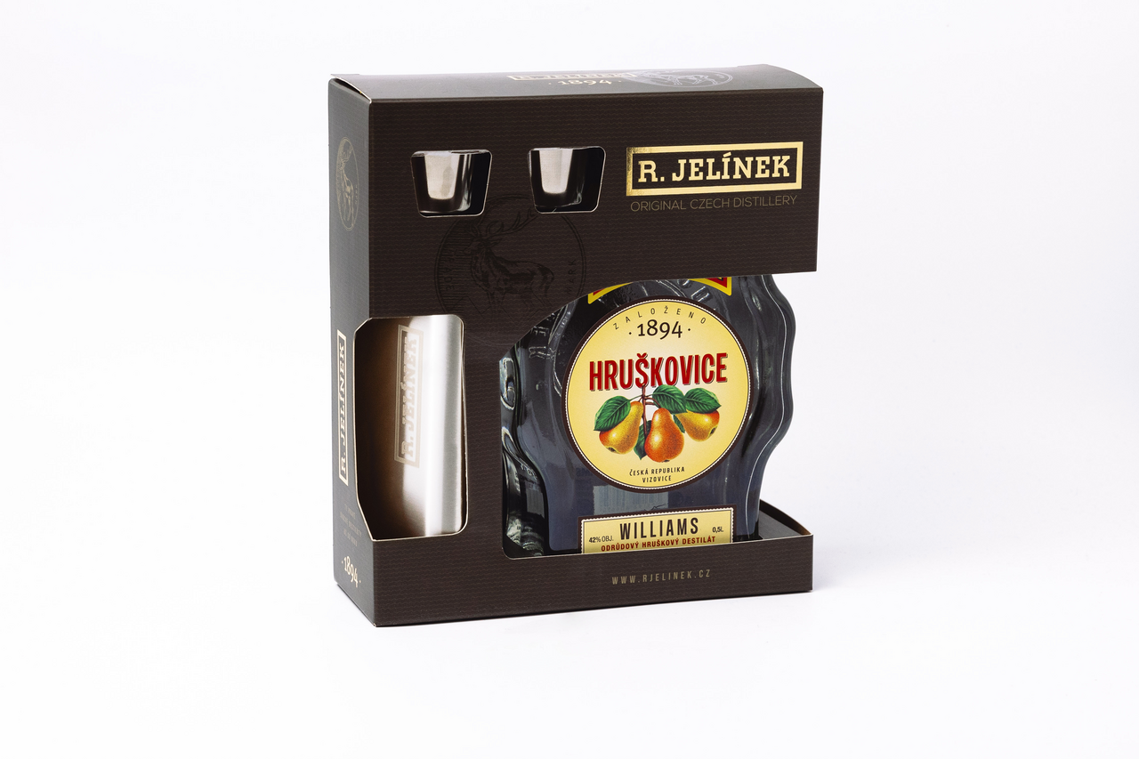 Hruškovice Butylka 42 % 500 ml