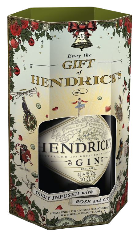 Hendrick's gin 41,40 % 700 ml Giftbox