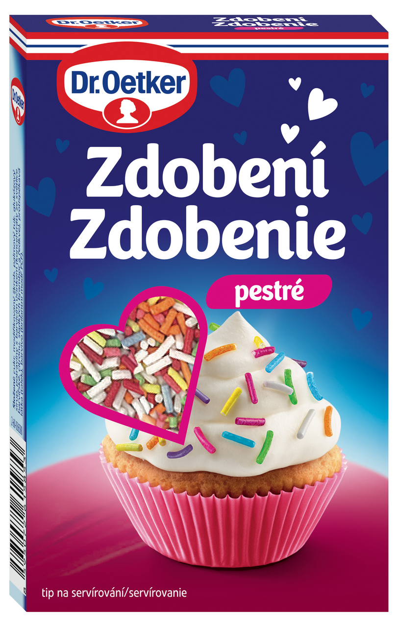 Dr. Oetker Zdobení pestré 80 g