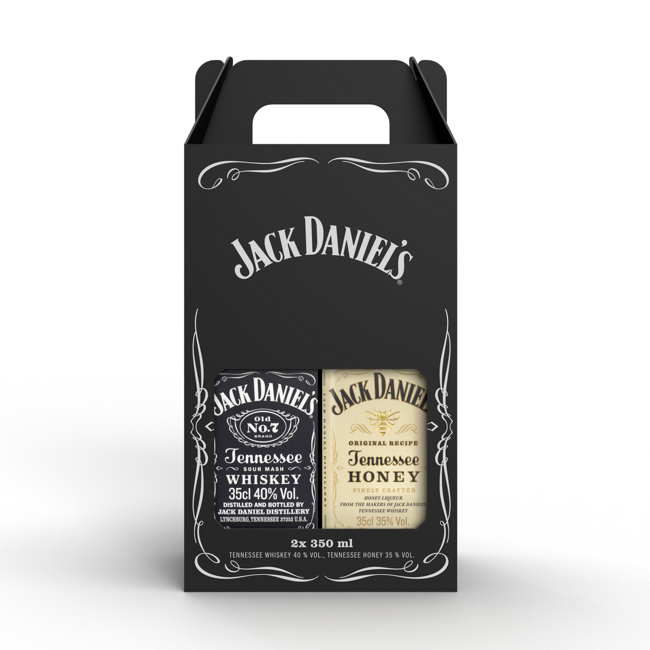 JACK DANIEL'S Tennessee + JACK DANIEL'S Honey Duopack 2 x 350 ml
