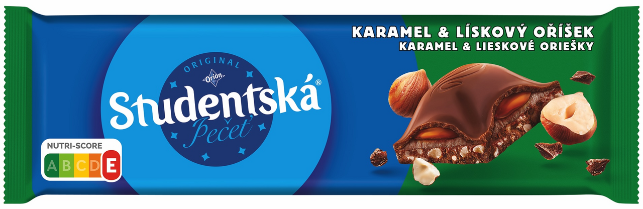 Orion Studentská pečeť karamel oříšek 235 g