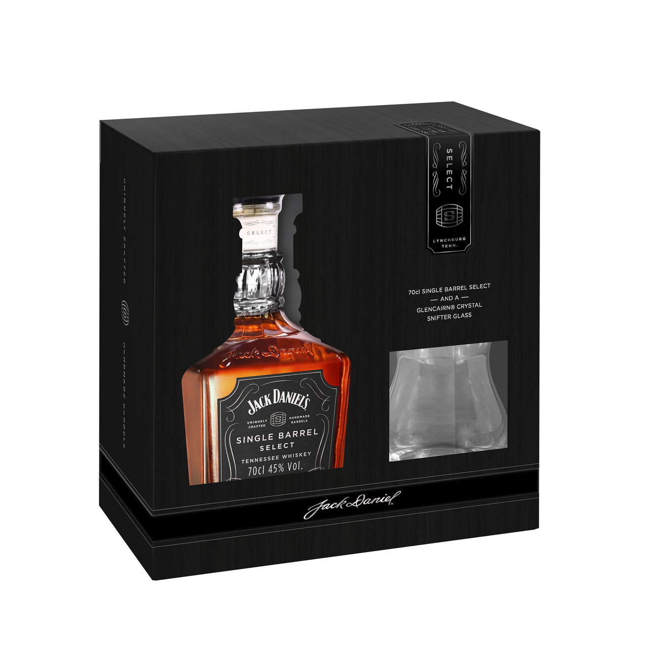 JACK DANIEL'S Single Barrel 45 % 700 ml + sklo 1 ks