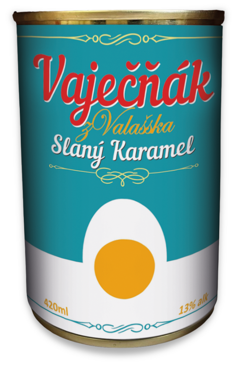 Vaječňák slaný karamel 13 % 420 ml