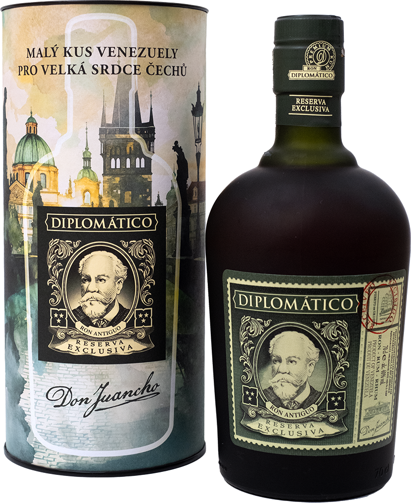 Diplomático Praha 40 % 700 ml tuba