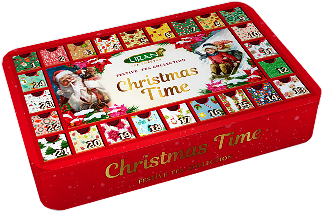 Christmas Time Čaj bylinkový a zelený sypaný 1 ks