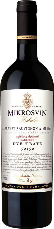MIKROSVÍN Cabernet Sauvignon + Merlot 6 x 750 ml