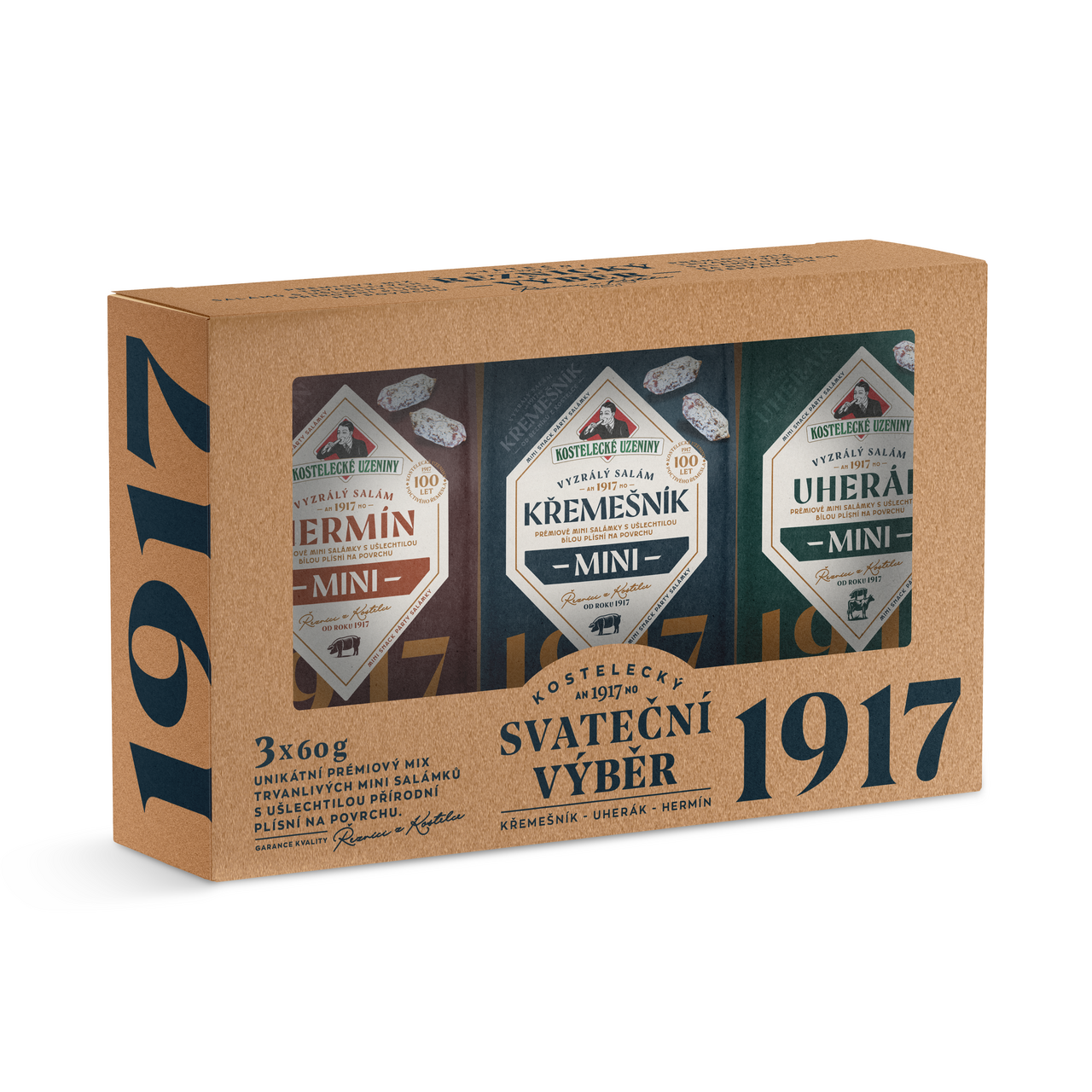 Sváteční výběr Mix Snacků chlaz. 3 x 60 g