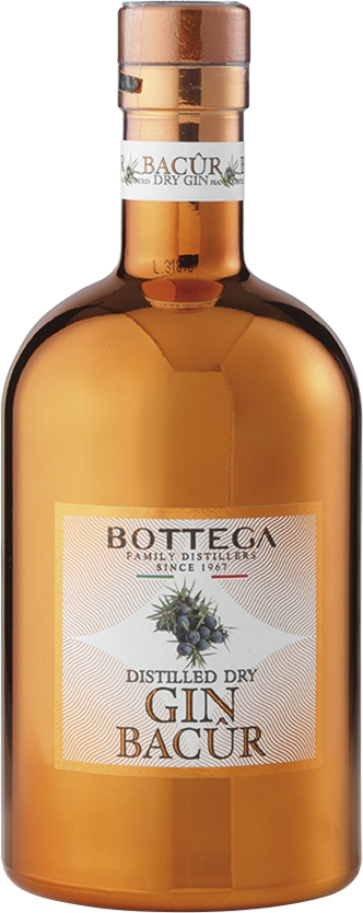 BOTTEGA Bacur gin 40 % 700 ml