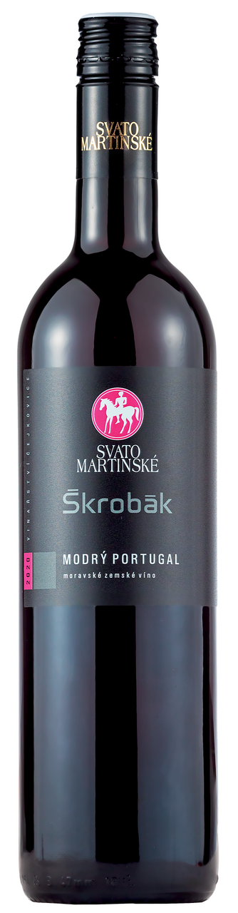 SVATOMARTINSKÉ Škrobák Modrý Portugal 6 x 750 ml