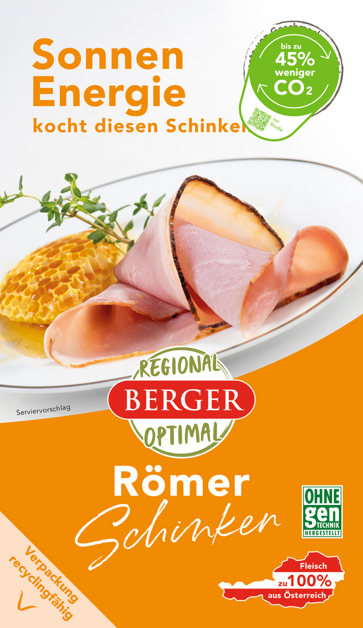 BERGER Římská šunka s medem chlaz. 100 g
