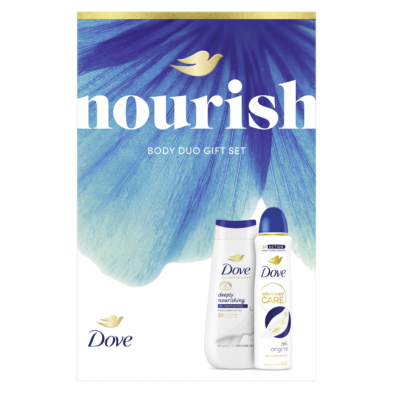 Dove Original dárková sada (deo 150 ml + SG 225 ml)