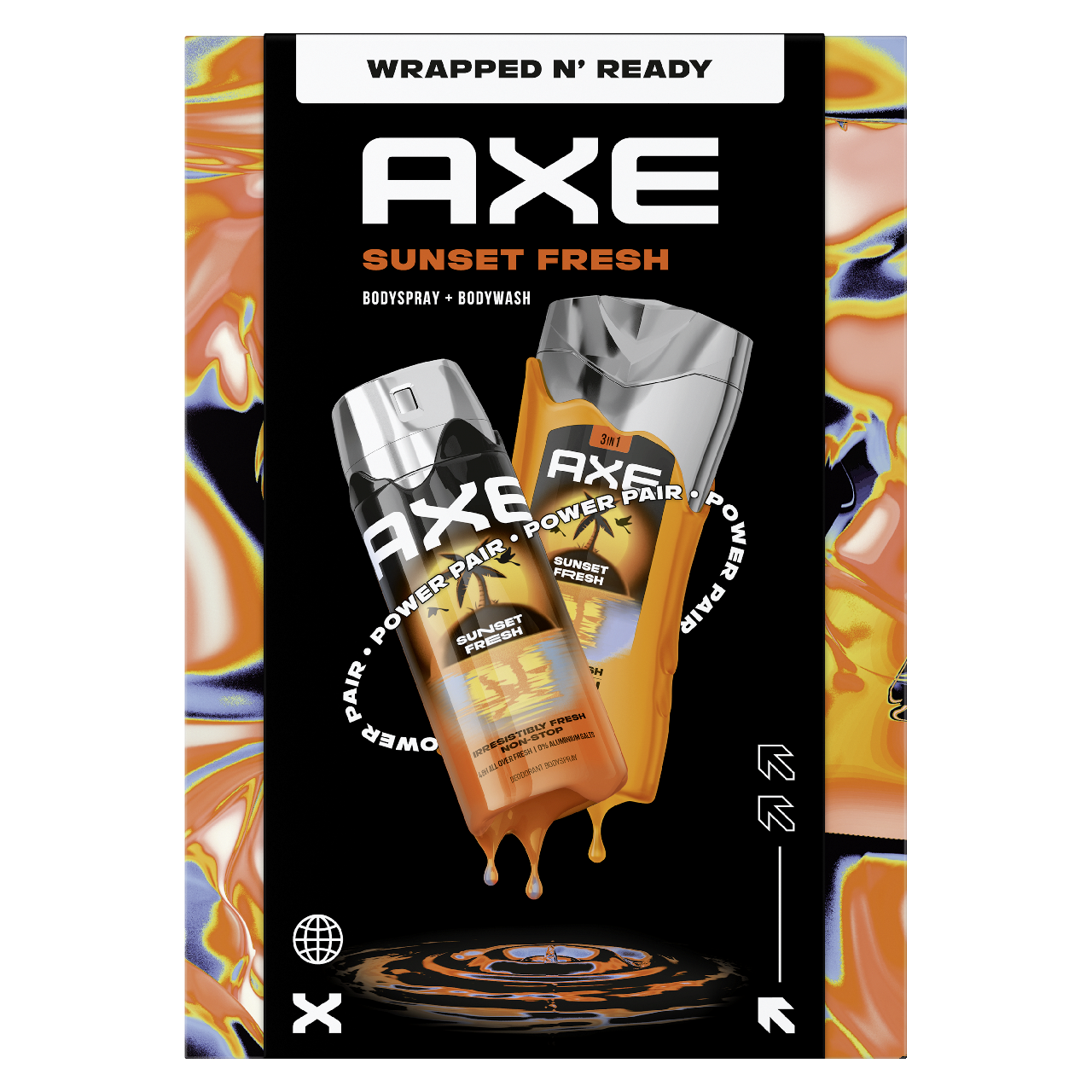 AXE Sunset Fresh dárková sada (deo 150 ml + SG 250 ml)