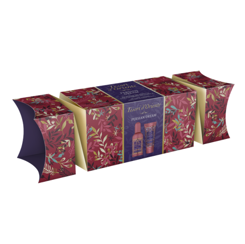 Tesori D'oriente Mix dárková sada (Mix variant EDT 100 ml + SG 75 ml bonbón)