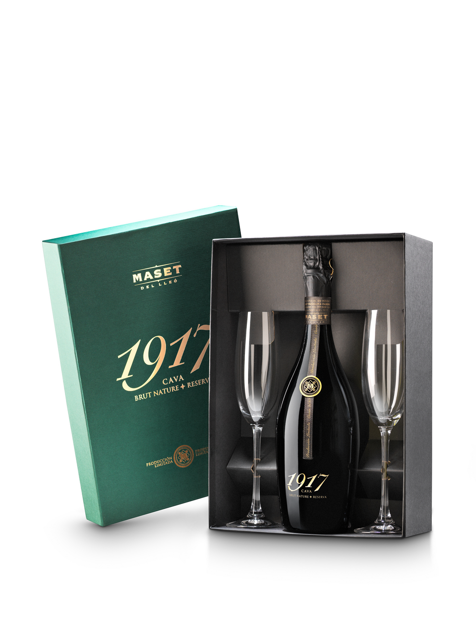 Maset Del Lleó 1917 750 ml + sklo 2 ks