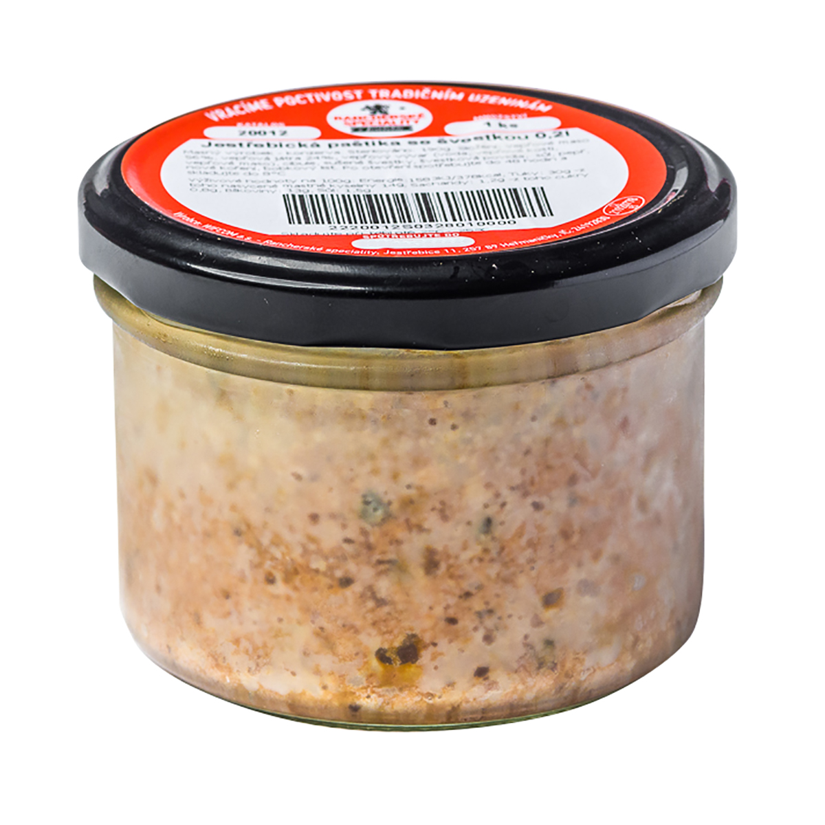 Jestřebická škvarková pomazánka chlaz. 190 g