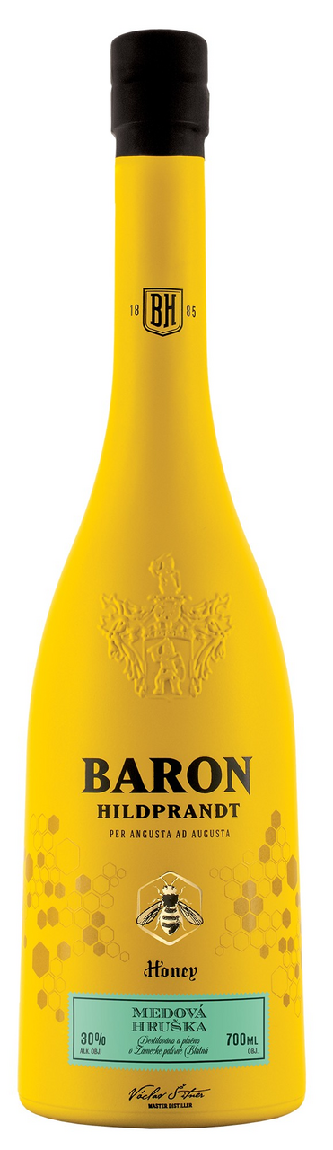 BARON Hildprandt medová hruška 30 % 700 ml