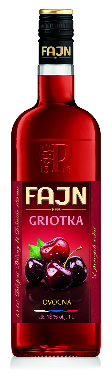 FAJN Griotka 18 % 1 l