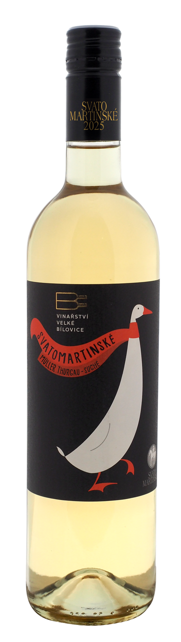 VINAŘSTVÍ VELKÉ BÍLOVICE Svatomartinské Müller Thurgau 6 x 750 ml