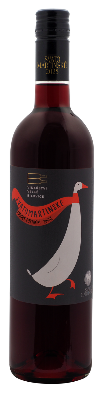 Vinařství Velké Bílovice Svatomartinské Modrý Portugal 750 ml