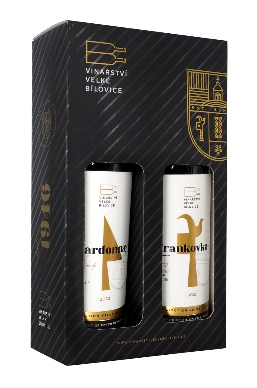 Vinařství Velké Bílovice Collection Chardonnay + Frankovka 6 x (2 x 750 ml)