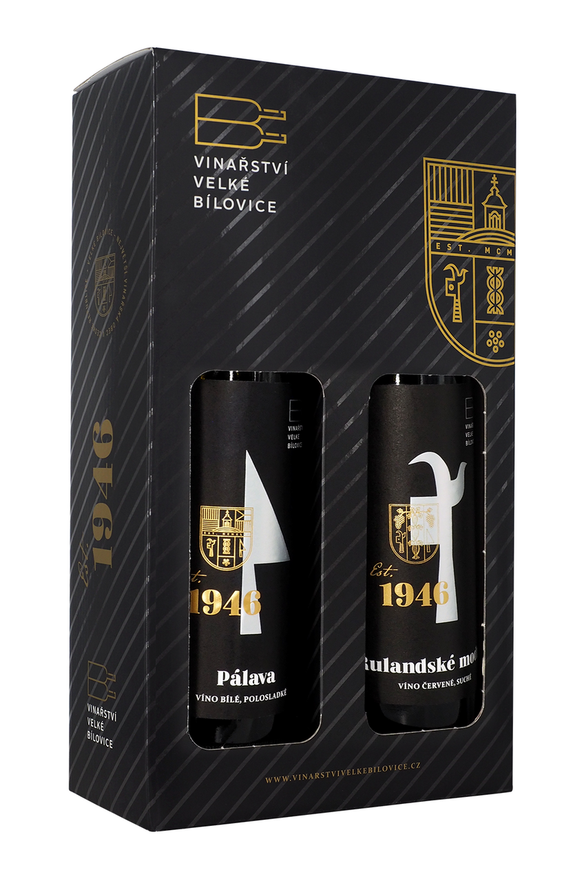 Vinařství Velké Bílovice Collection Pálava + Rulandské modré 2 x 750 ml