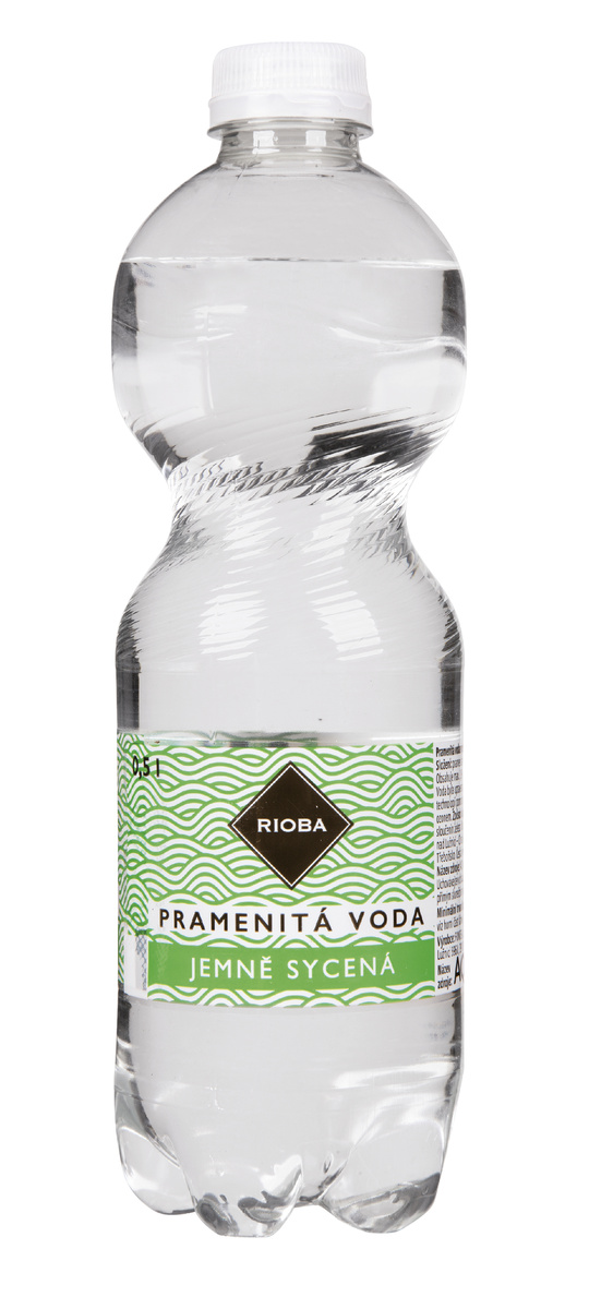 RIOBA Voda jemně perlivá 12 x 500 ml