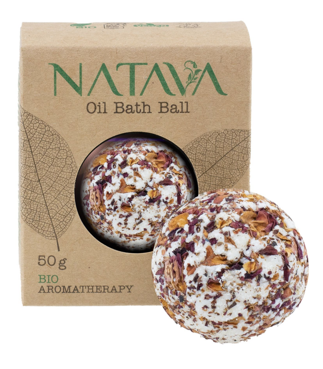Natava Olejová koule růže 1 ks