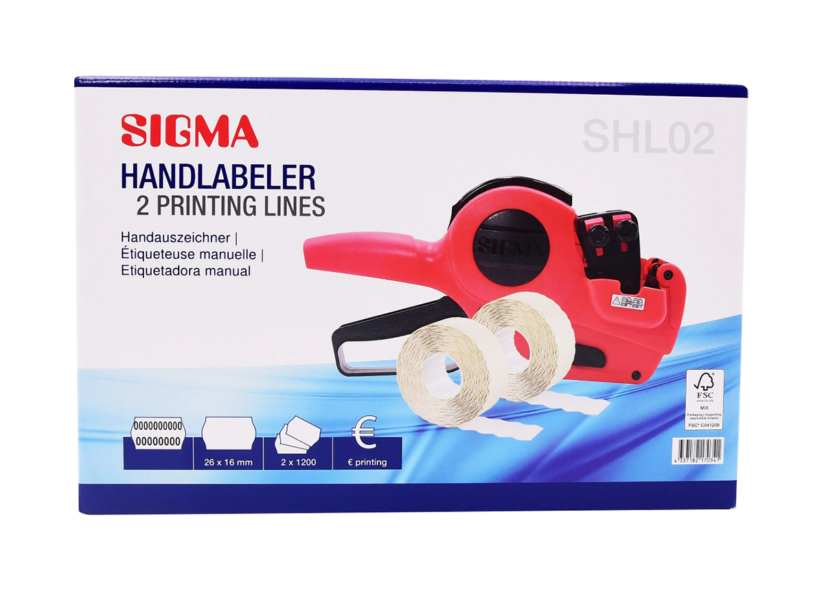 SIGMA ETIKET.KLEŠTĚ 2LINKY