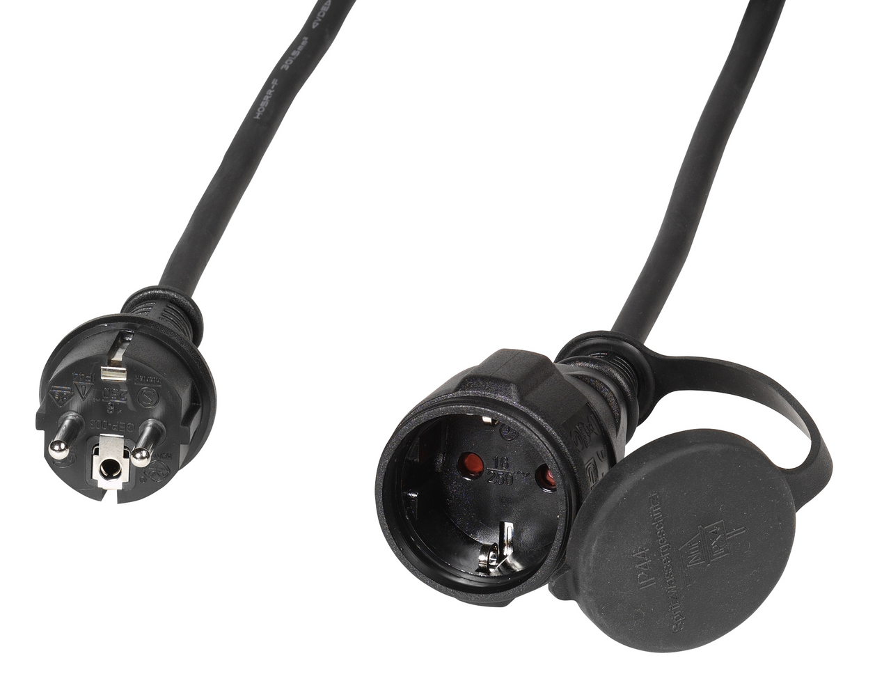 aro Kabel prodlužovací venkovní 10 m černý 1 ks