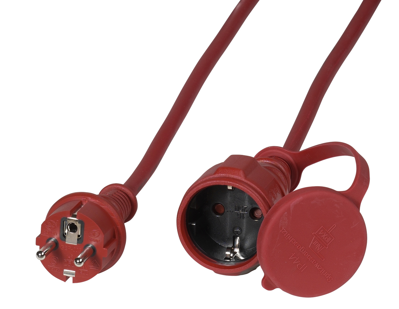 aro Kabel prodlužovací venkovní 25 m červený 1 ks