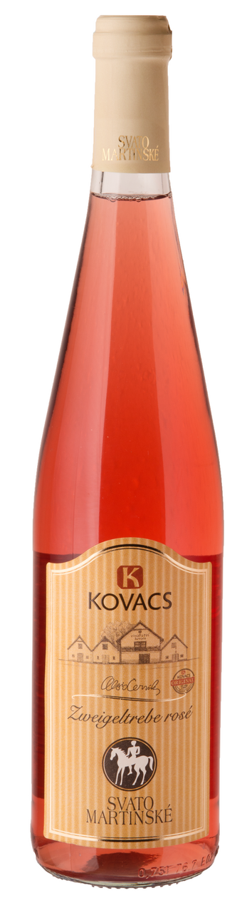 KOVACS Svatomartinské Zweigeltrebe Rosé 6 x 750 ml