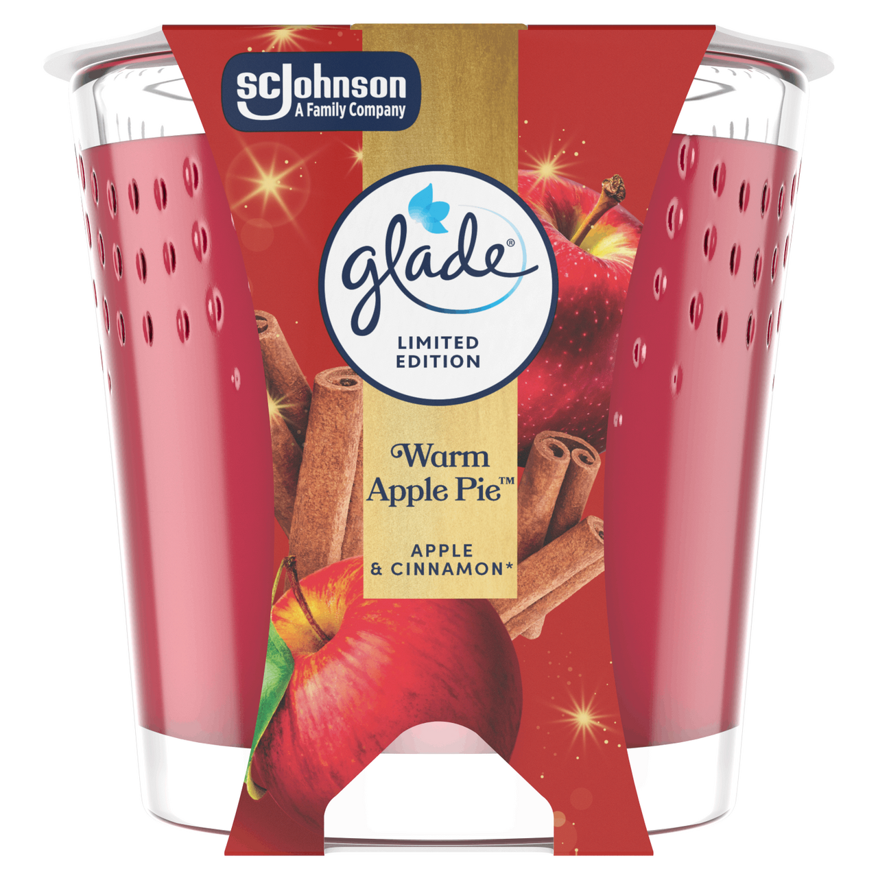 glade Svíčka Warm Apple Pie 112 g