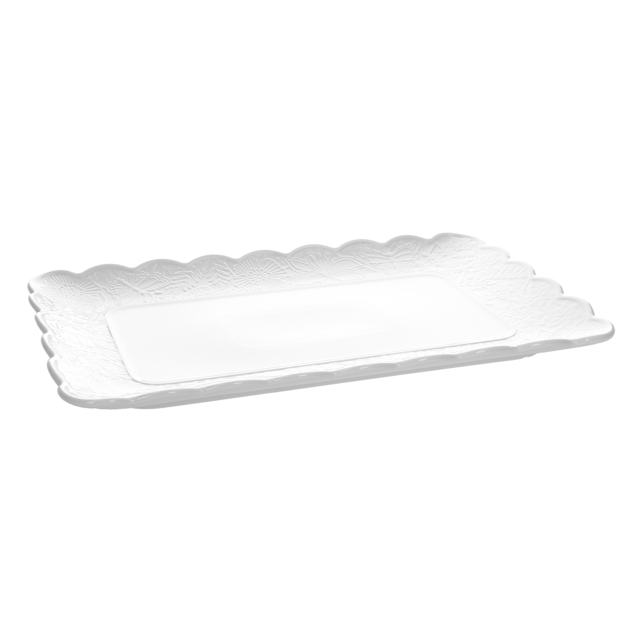 Podnos LACE 36 x 24 cm porcelán 1 ks