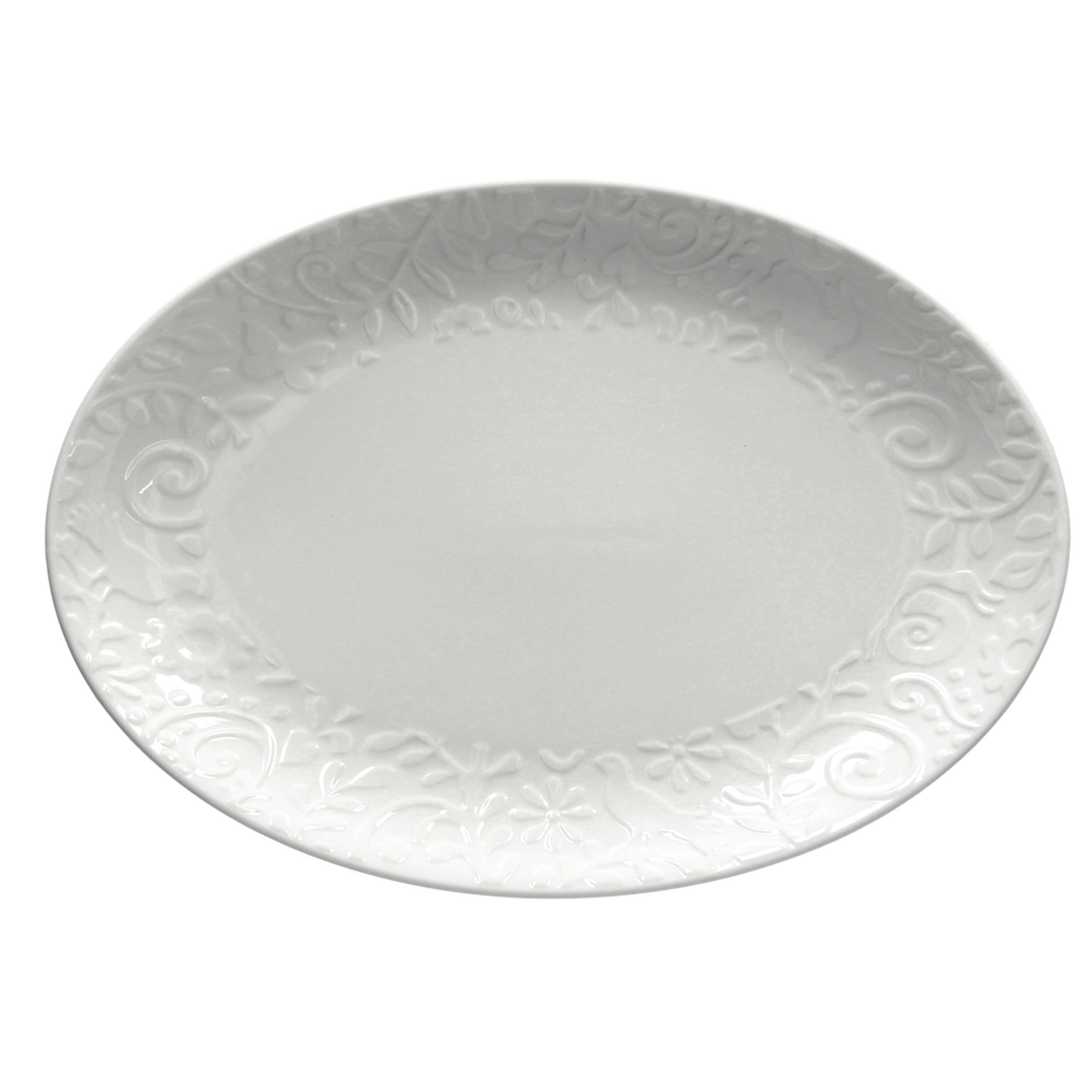 Podnos oválný ETOILE 36 cm porcelán 1 ks