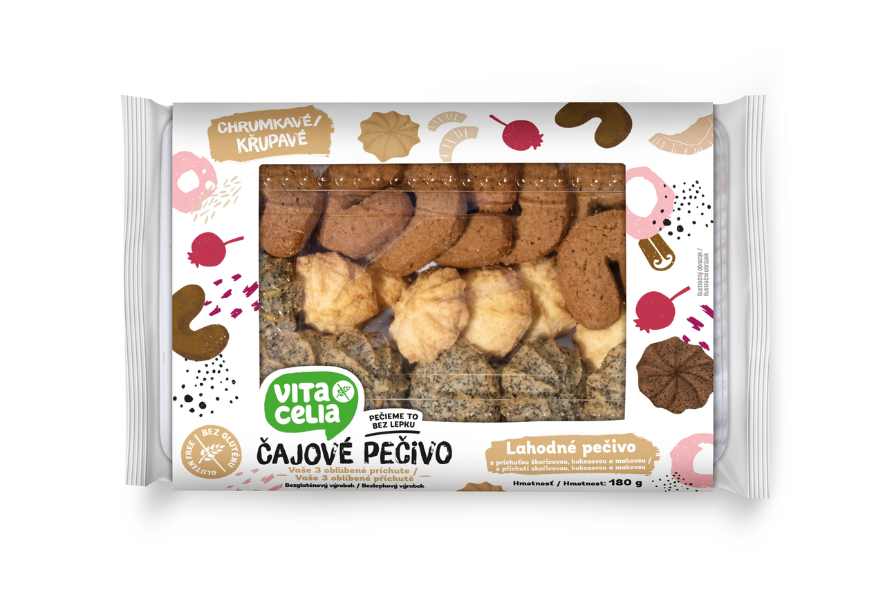 Čajové pečivo bezlepkové 180 g