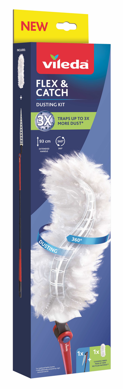 vileda Flex & Catch dlouhá rukojeť 1 ks