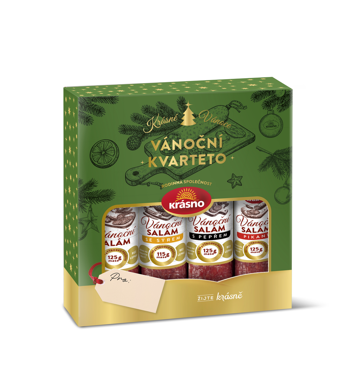 Vánoční adventní kvarteto 520 g