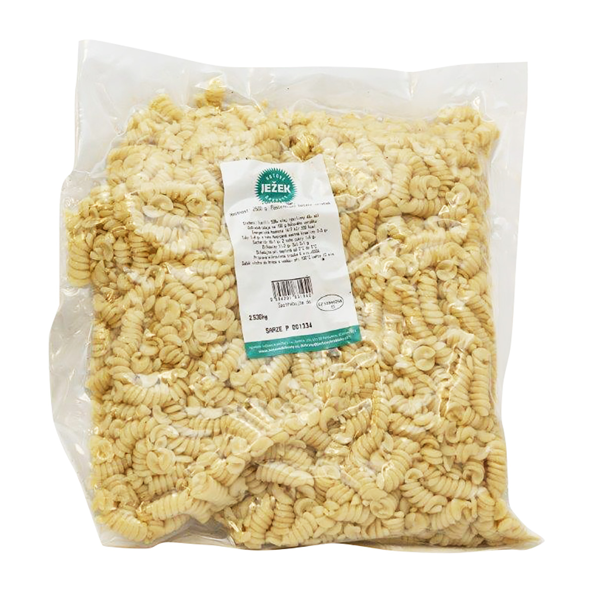 Fusilli vařené chlaz. 2,5 kg