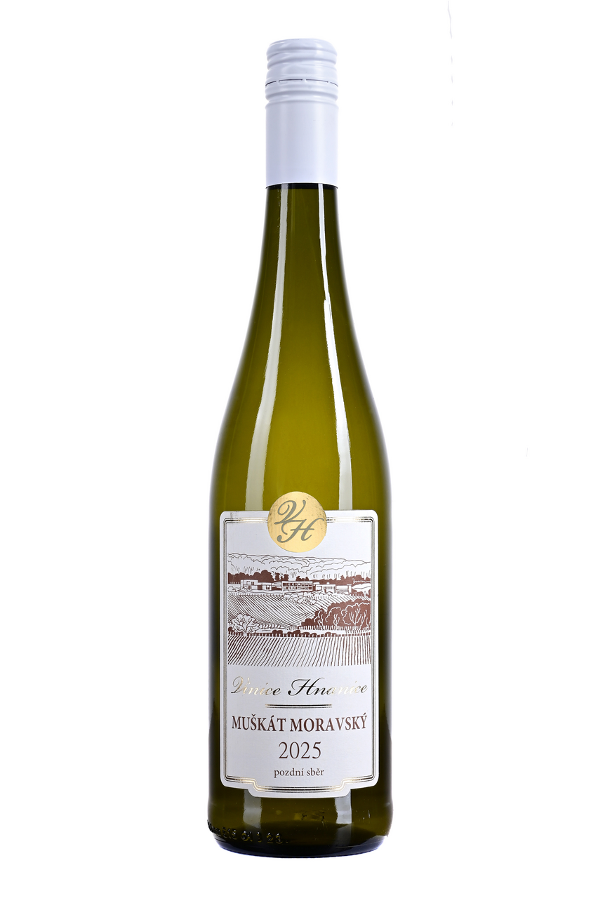 Mladé Hnanice Vína Muškát moravský 750 ml