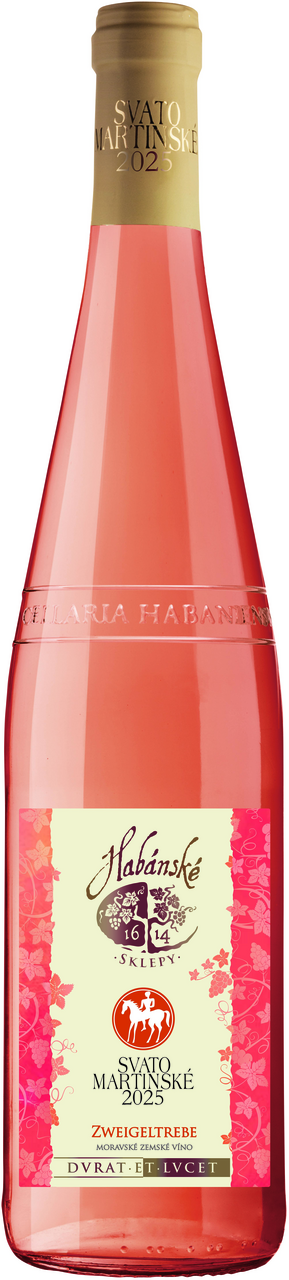 Habánské Sklepy Zweigeltrebe Rosé 750 ml