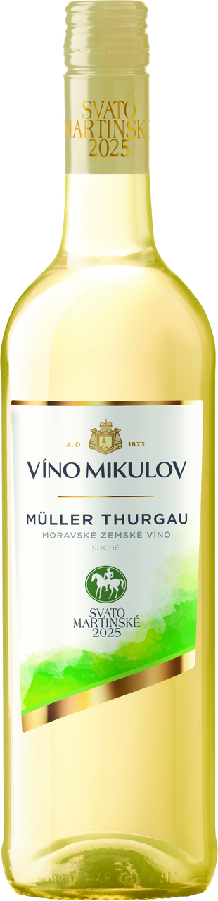VÍNO MIKULOV Svatomartinské Müller Thurgau 750 ml