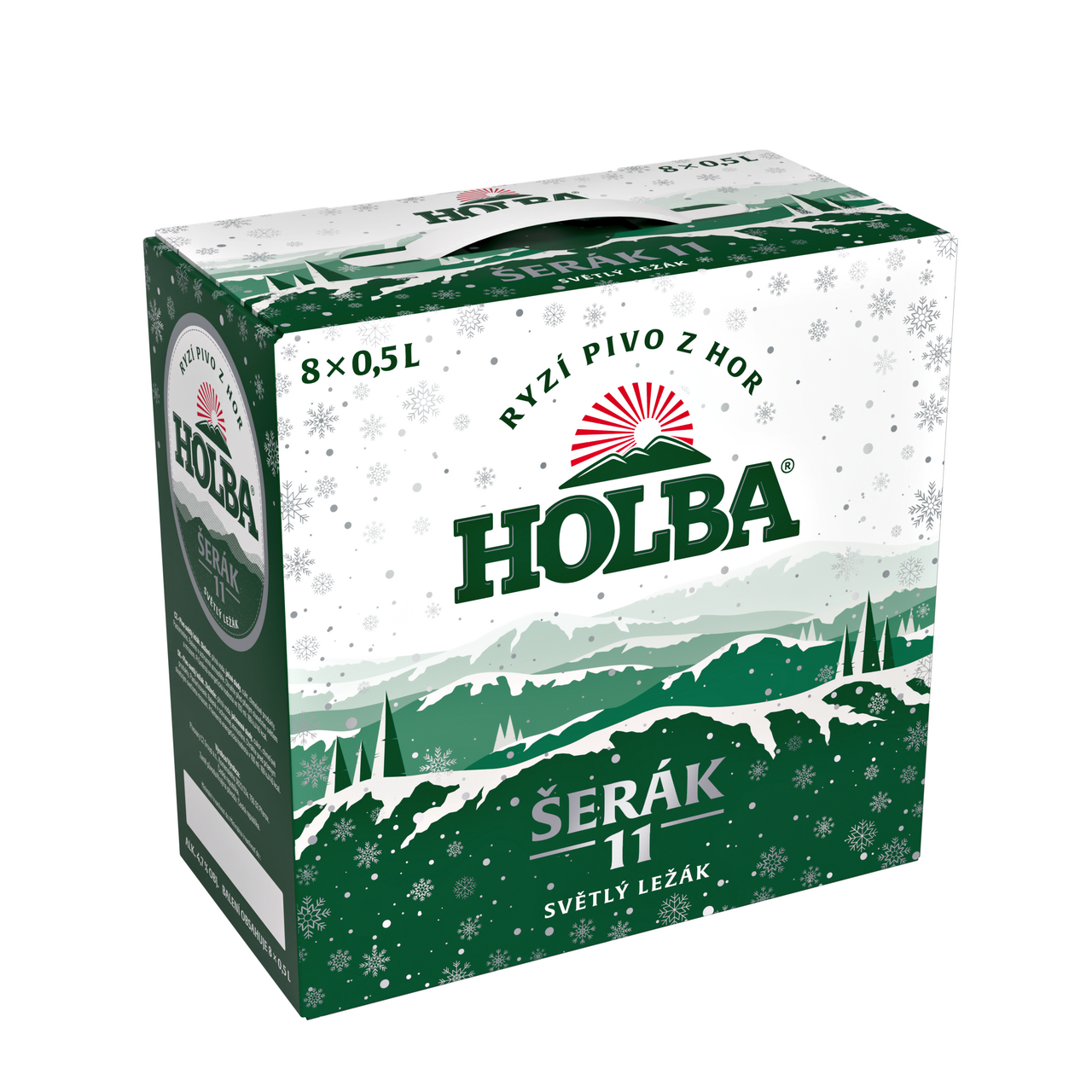 HOLBA Šerák 8 x 500 ml
