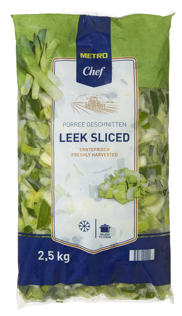 METRO Chef Pórek plátky mraž. 2,5 kg