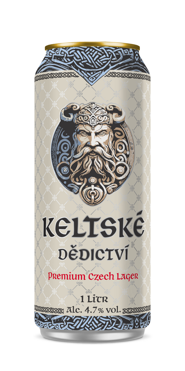 Keltské dědictvý světlý ležák 1 l