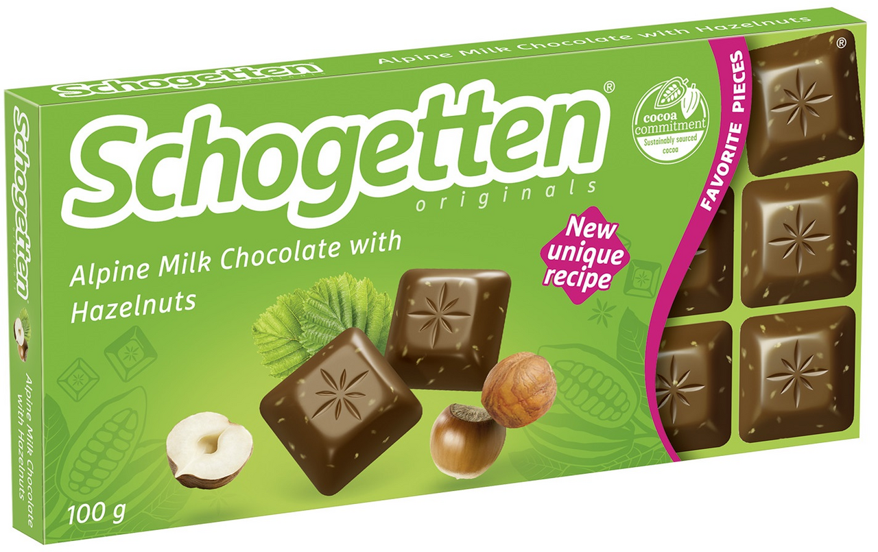 Schogetton mléčná lískový ořech 100 g