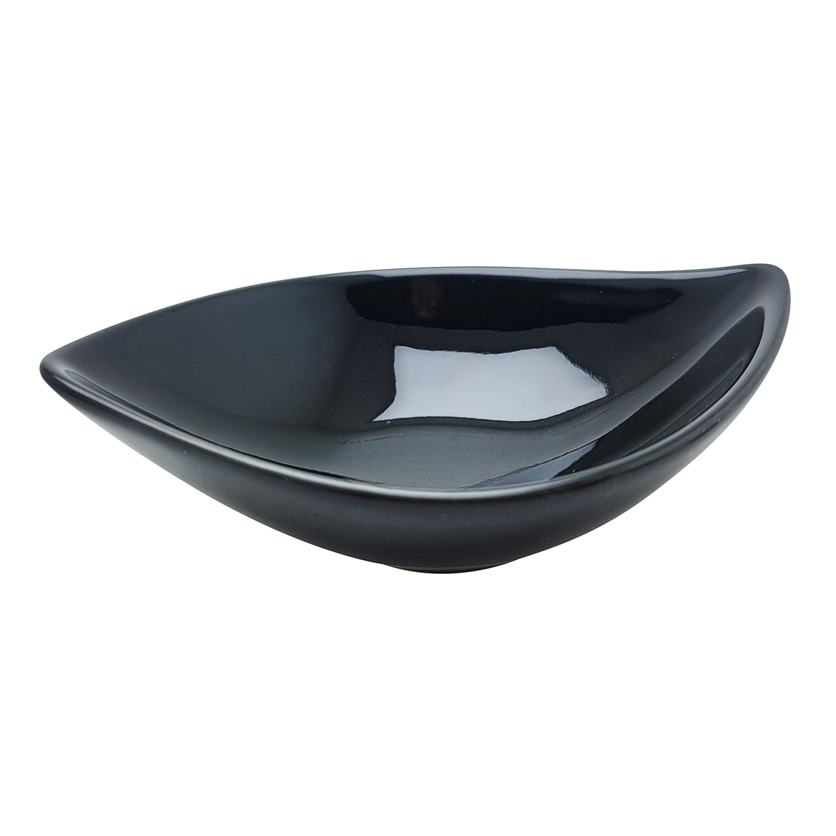 METRO PROFESSIONAL Miska loď VILO porcelán černá 6 ks